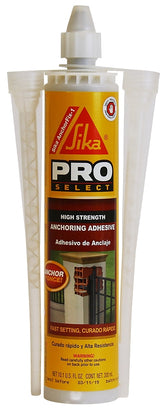 Sika AnchorFix-1 Series 112729 Anchoring Adhesive, 10.1 oz, Cartridge